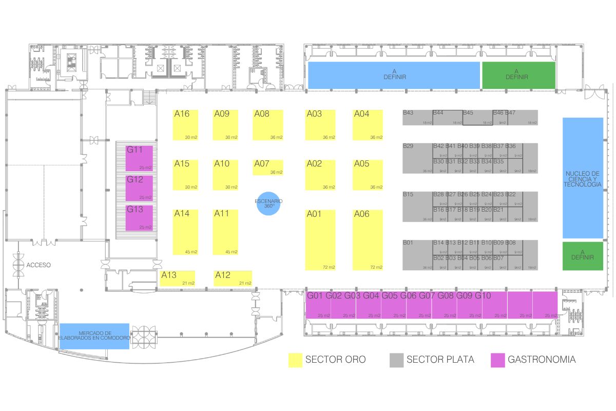 Plano de Stands